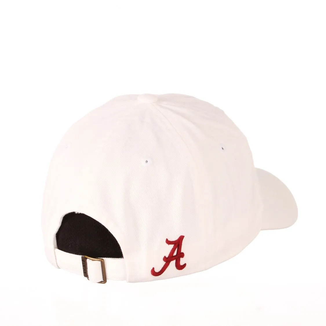 Alabama Crimson Tide Zephyr White "Prime" Adj. Strapback Relax Hat Cap