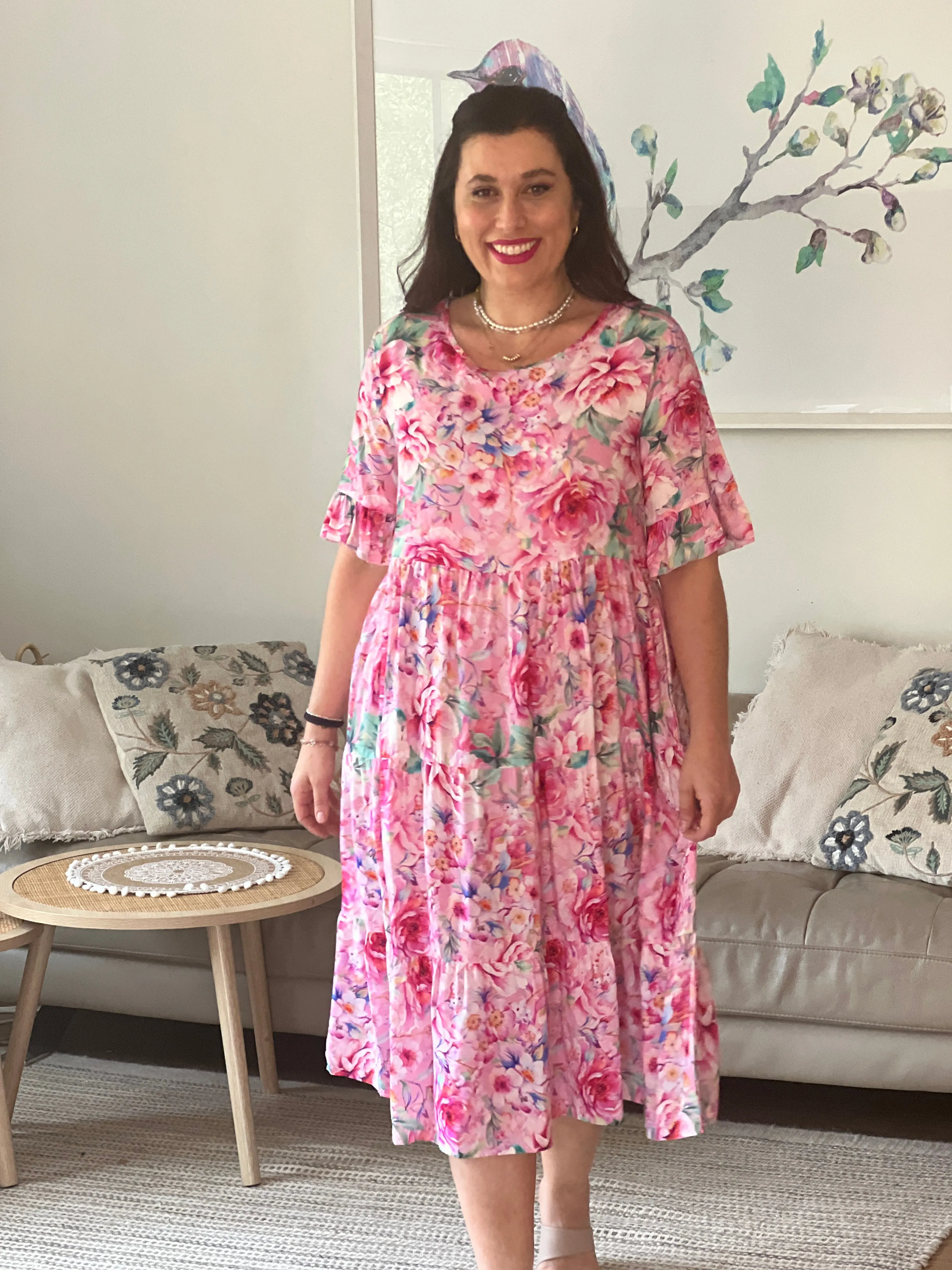 Annie Blush Garden Dress