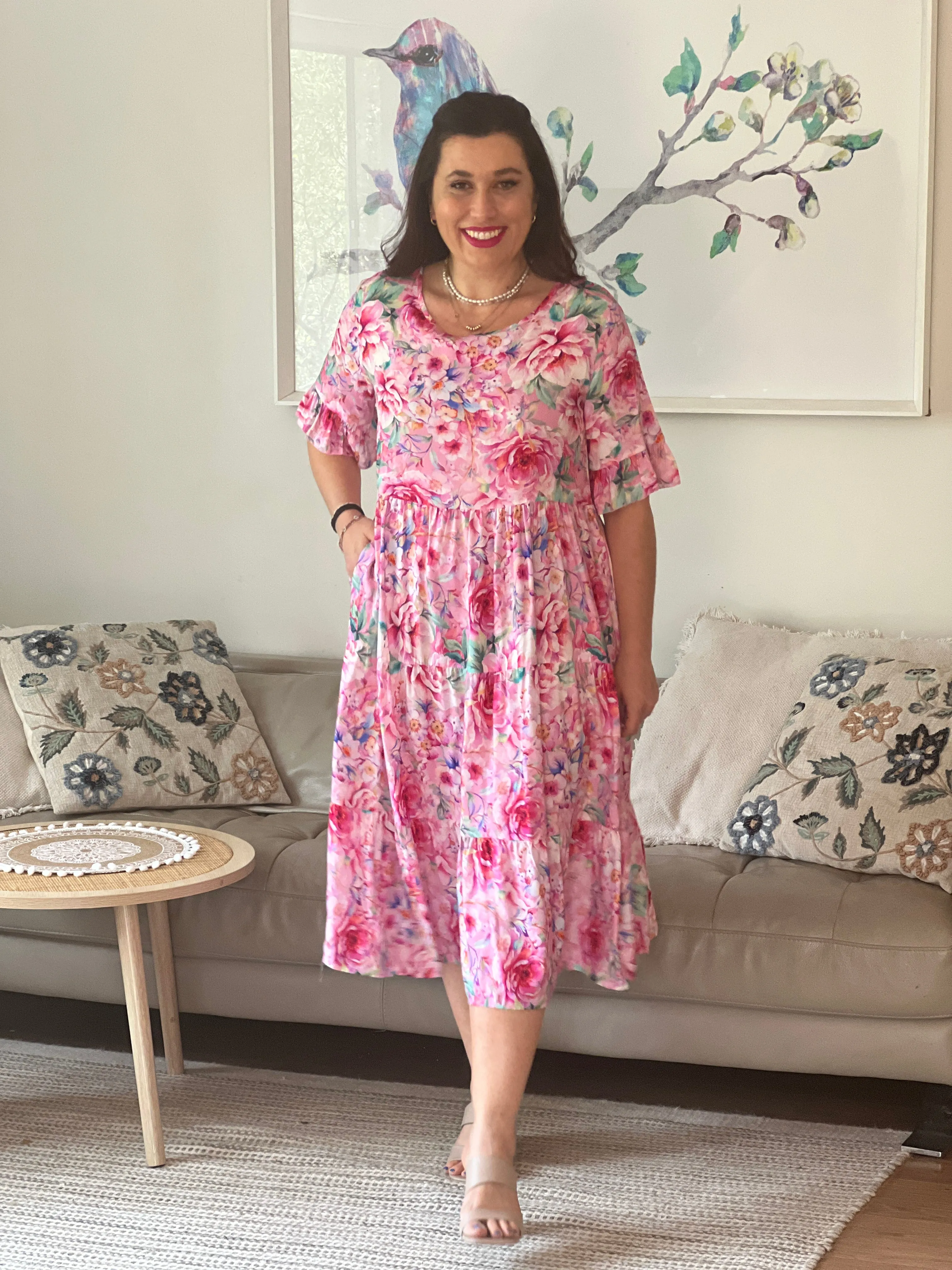 Annie Blush Garden Dress