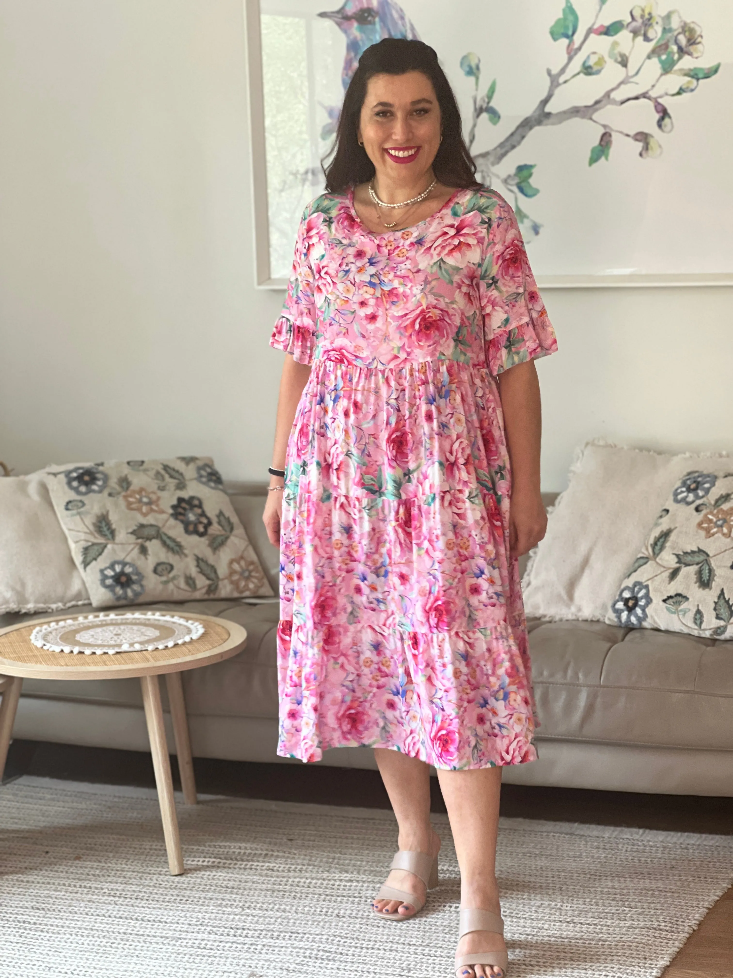 Annie Blush Garden Dress