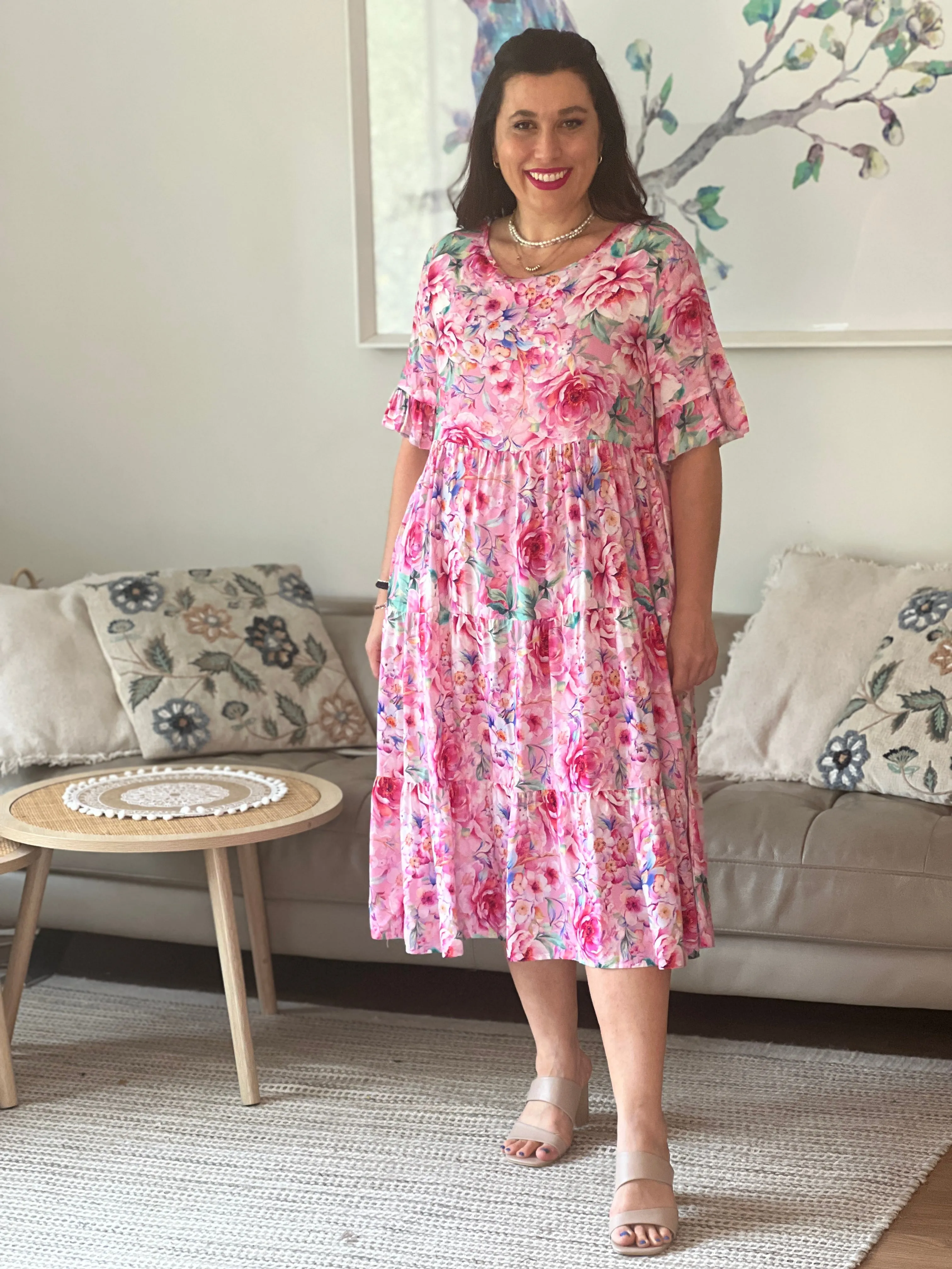 Annie Blush Garden Dress