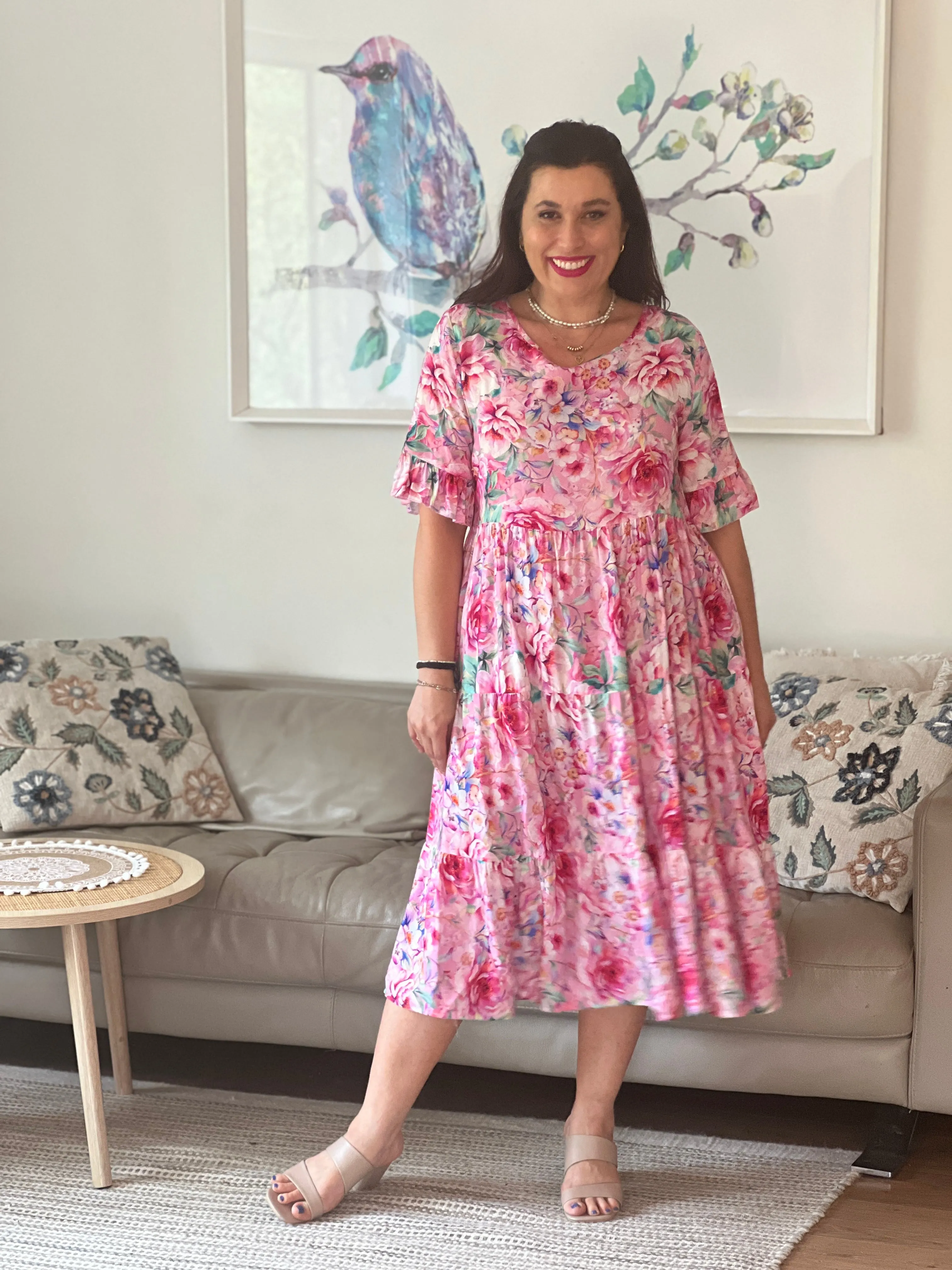 Annie Blush Garden Dress