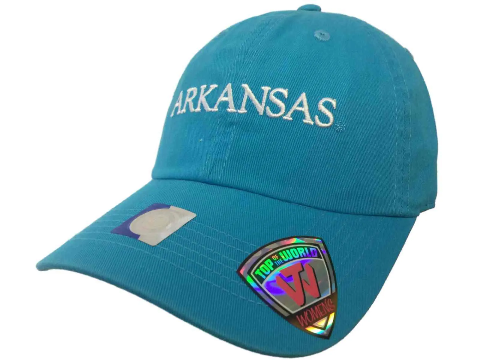 Arkansas Razorbacks TOW Women's Lagoon Blue Seaside Adjustable Slouch Hat Cap