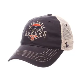 Auburn Tigers Zephyr "Memorial" Toomer's Corner War Eagle Logo Mesh Adj. Hat Cap