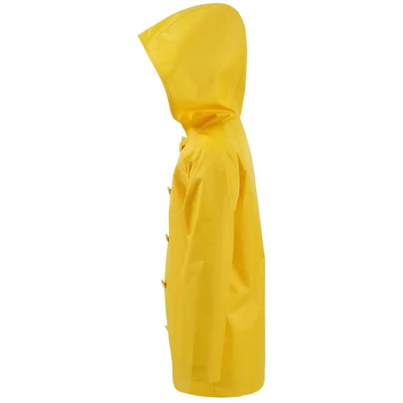 Becostume Stephen King's It Georgie Denbrough Cosplay Costume Yellow Raincoat Jacket