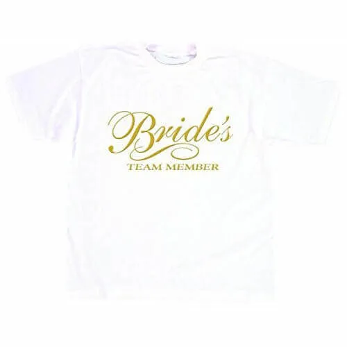 Bride's Team Member T-Shirt