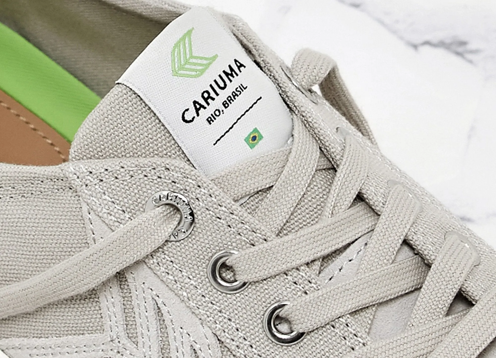 CATIBA Low Ice Canvas Ice Suede Accents Sneaker Women