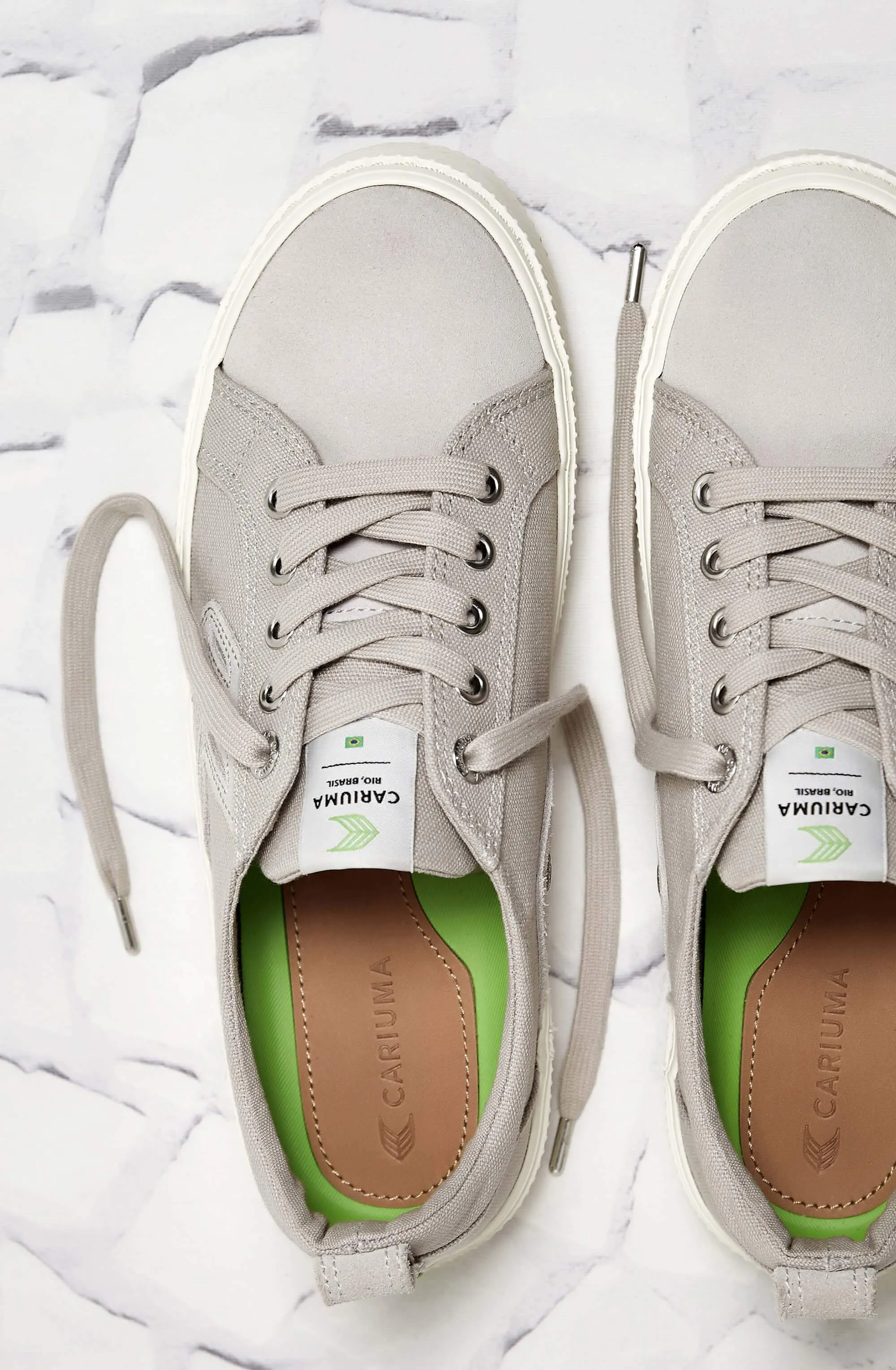 CATIBA Low Ice Canvas Ice Suede Accents Sneaker Women