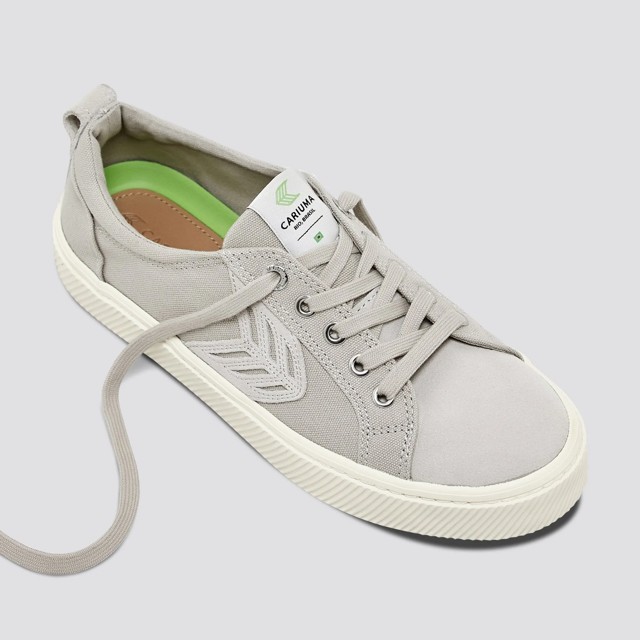 CATIBA Low Ice Canvas Ice Suede Accents Sneaker Women