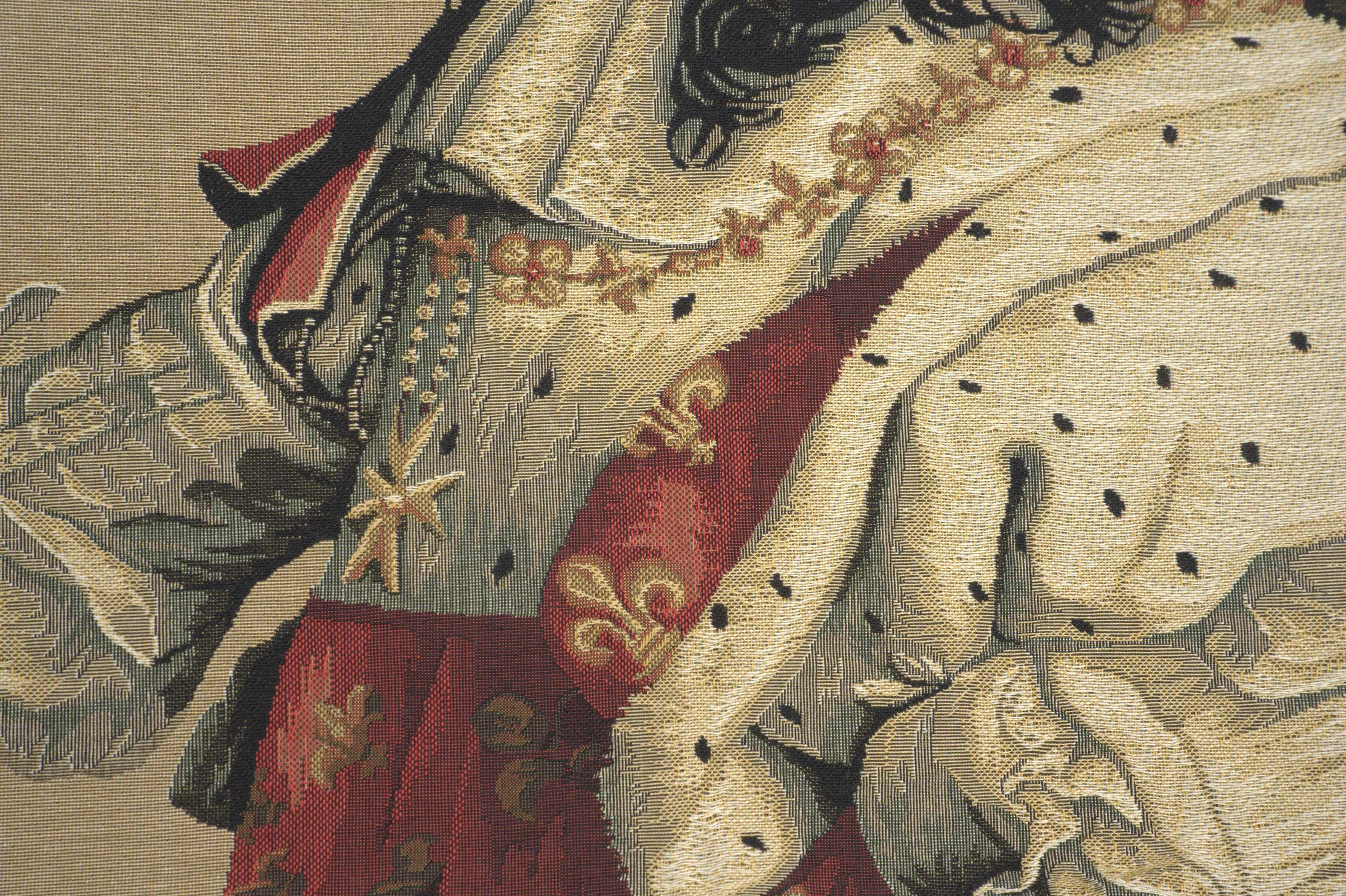Chien Louis XIV European Cushion Cover