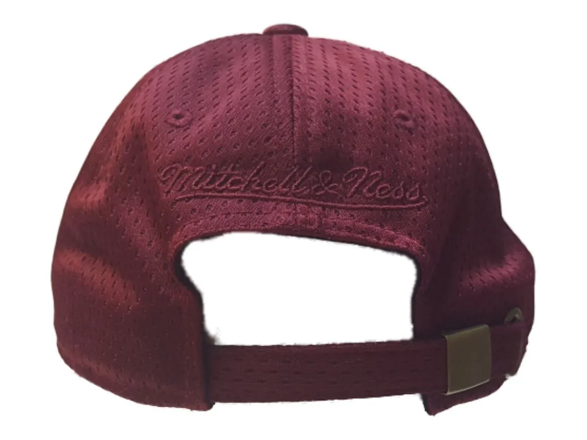 Cleveland Cavaliers Mitchell & Ness Maroon Jersey Relaxed Adjustable Hat Cap