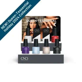 CND Vinylux, Queen-Tessential POP Display, 14 Piece