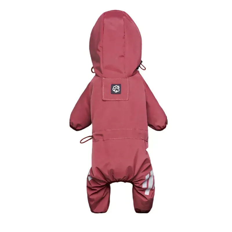 Dog Raincoat Reflective Waterproof Clothes