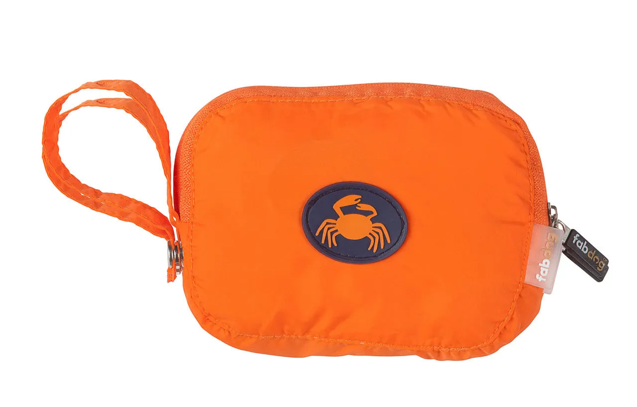 Fabdog Crab Raincoat - Orange