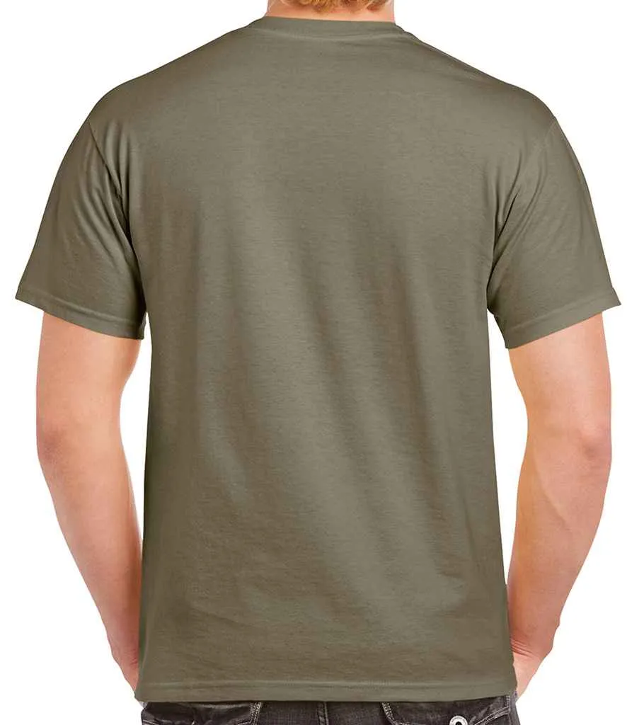 Gildan Ultra Cotton T-Shirt - Brown, Green