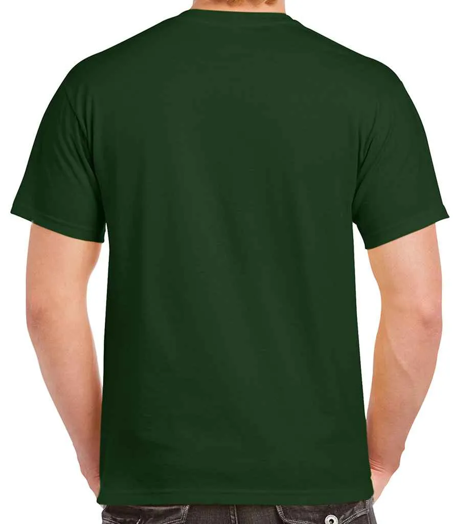 Gildan Ultra Cotton T-Shirt - Brown, Green