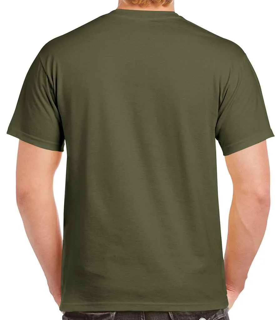 Gildan Ultra Cotton T-Shirt - Brown, Green