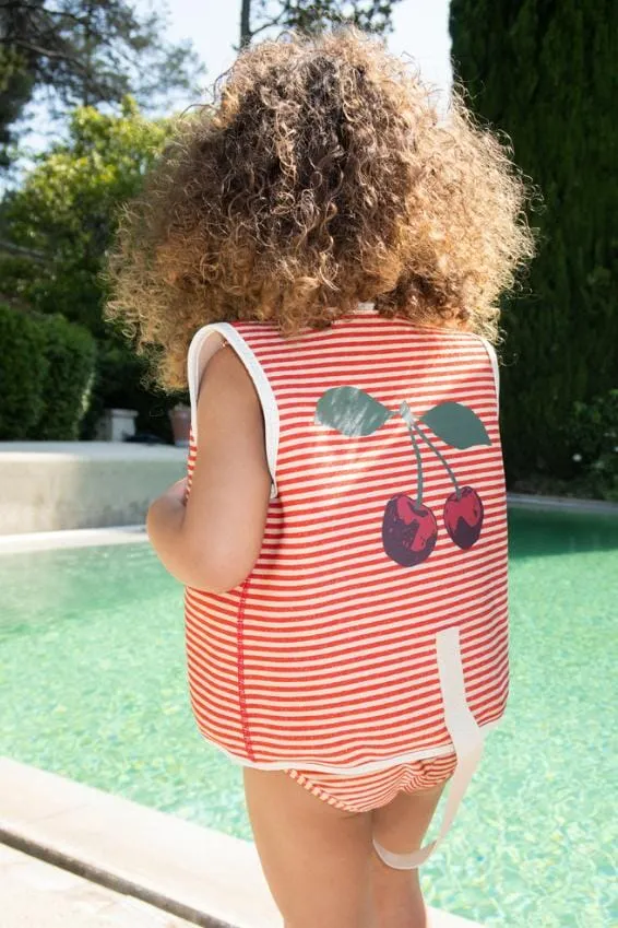 Gilet Natation Flotteur - Rayures Scintillant