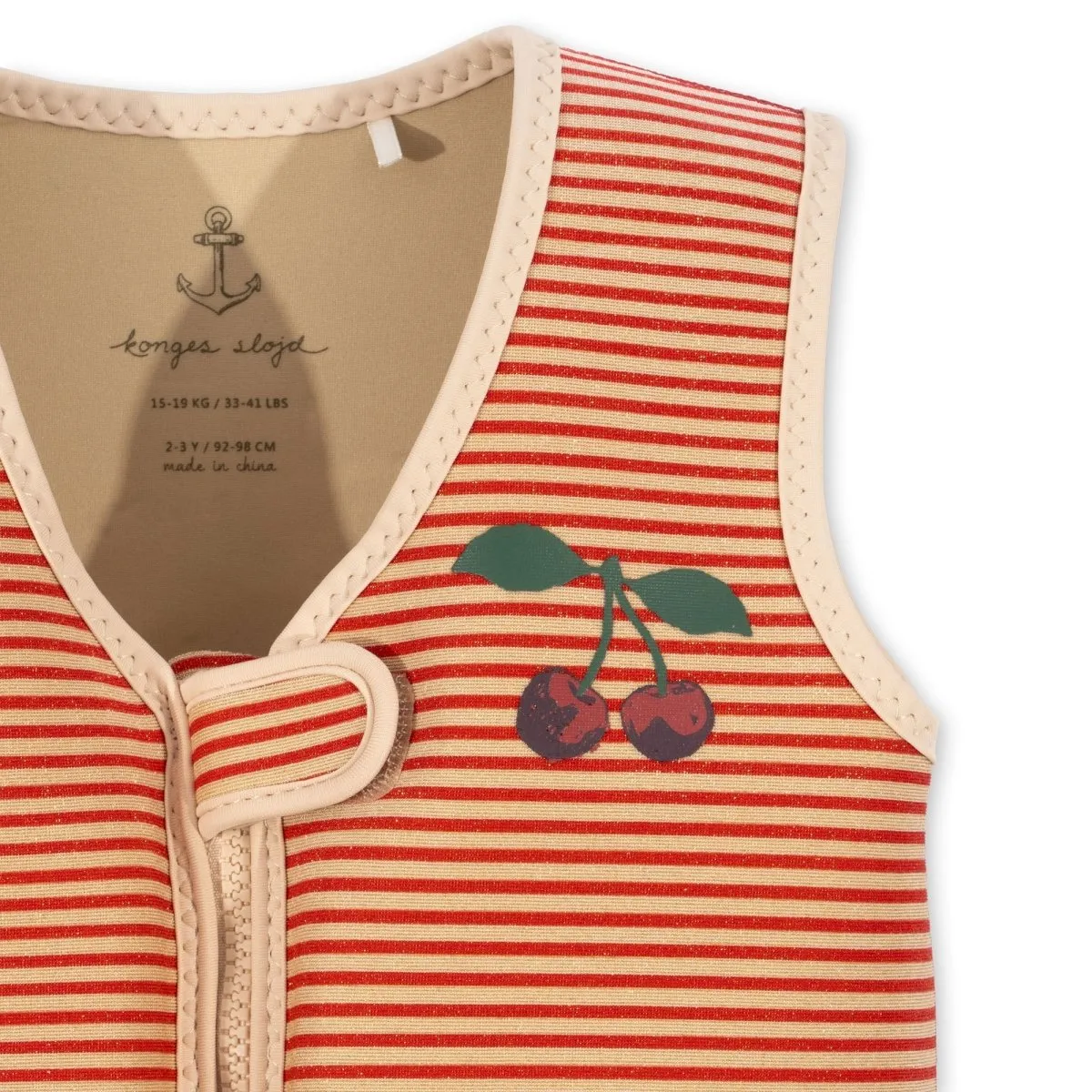 Gilet Natation Flotteur - Rayures Scintillant