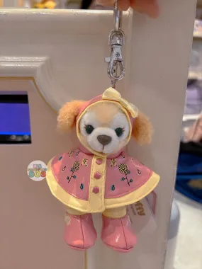 HKDL - CookieAnn Raincoat Plush Keychain