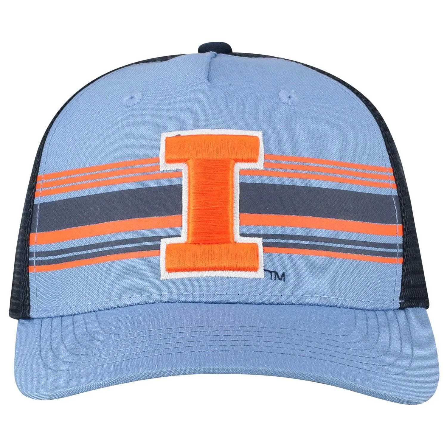 Illinois Fighting Illini TOW "Inferno" Mesh Structured Snapback Hat Cap