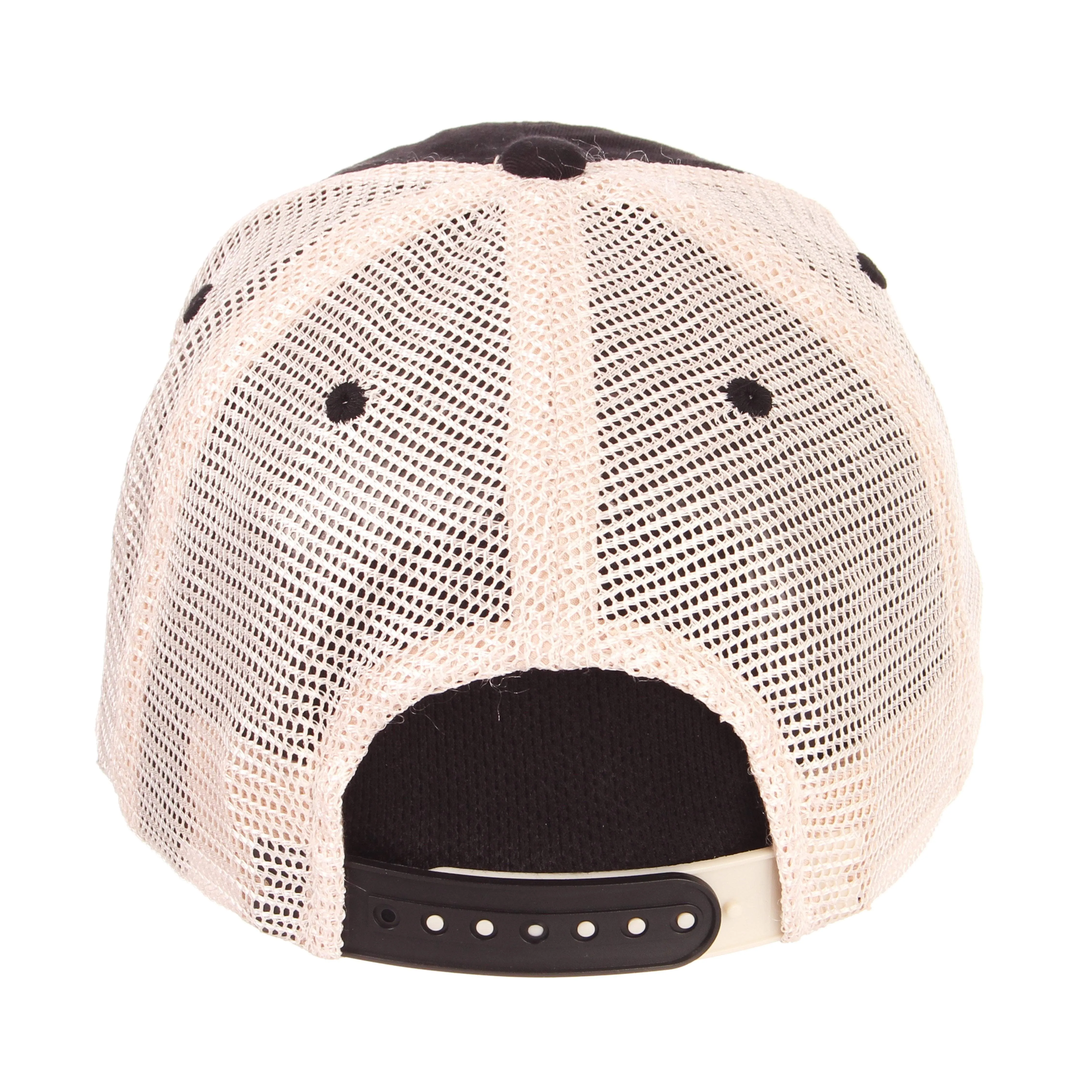 Iowa Hawkeyes Zephyr Black Mesh Snapback Relax Hat Cap