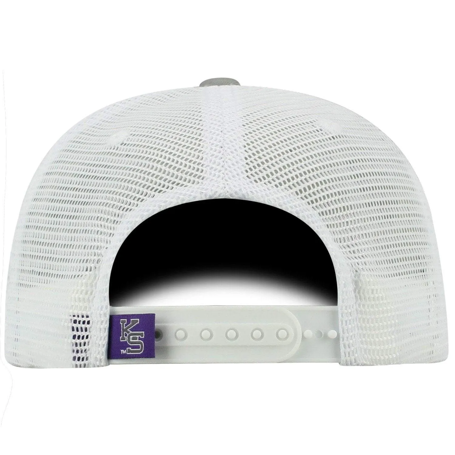 Kansas State Wildcats TOW Gray "Brave" Mesh Structured Adj. Hat Cap