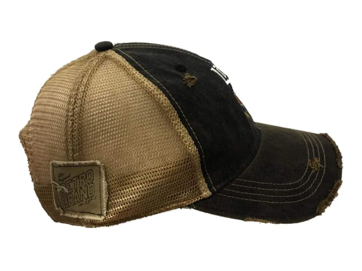 Miller Lite Brewing Company Retro Brand Vintage Mesh Beer Adjustable Hat Cap