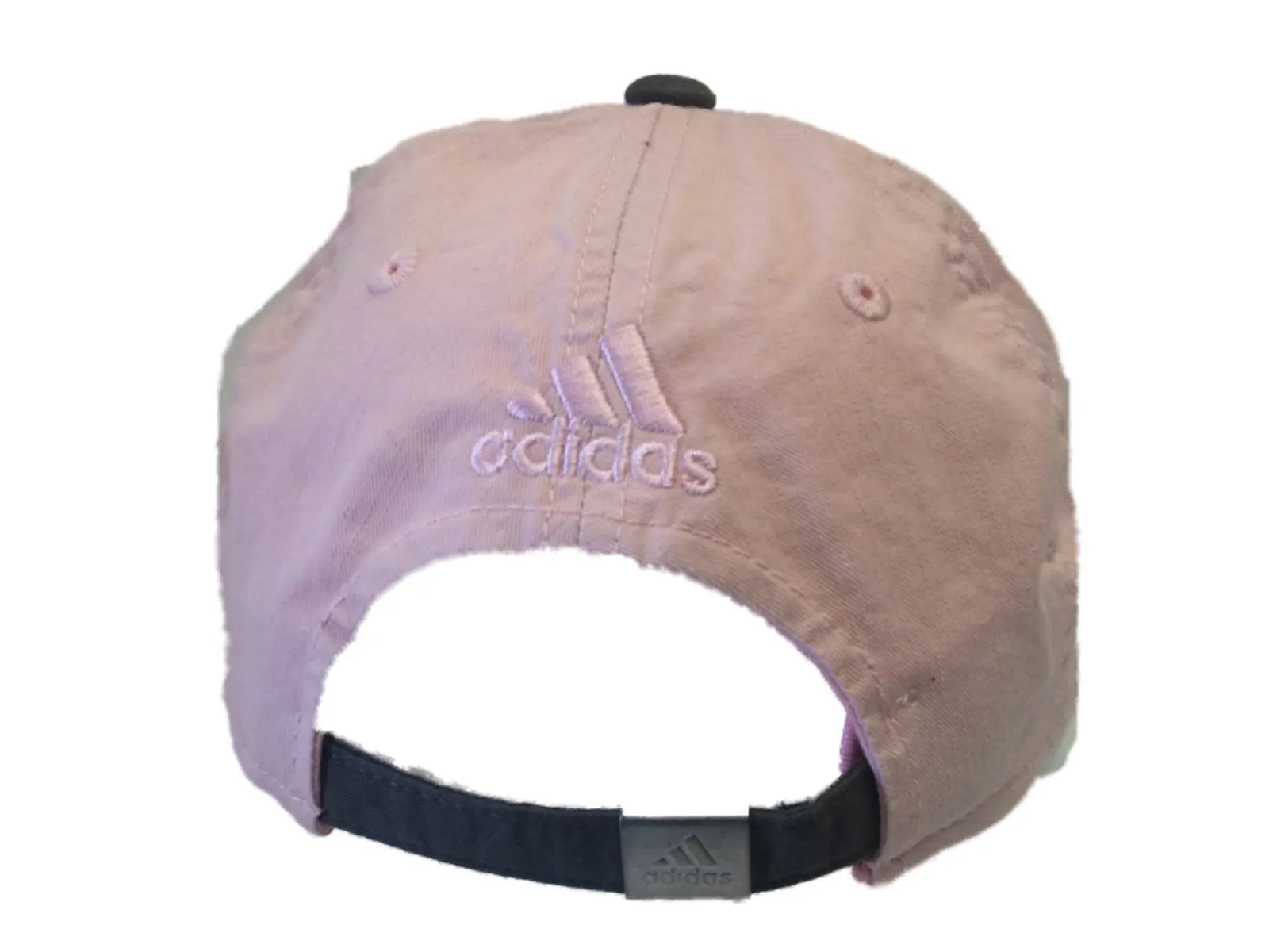 Milwaukee Bucks Adidas Women's Light Pink Adjustable Strapback Slouch Hat Cap