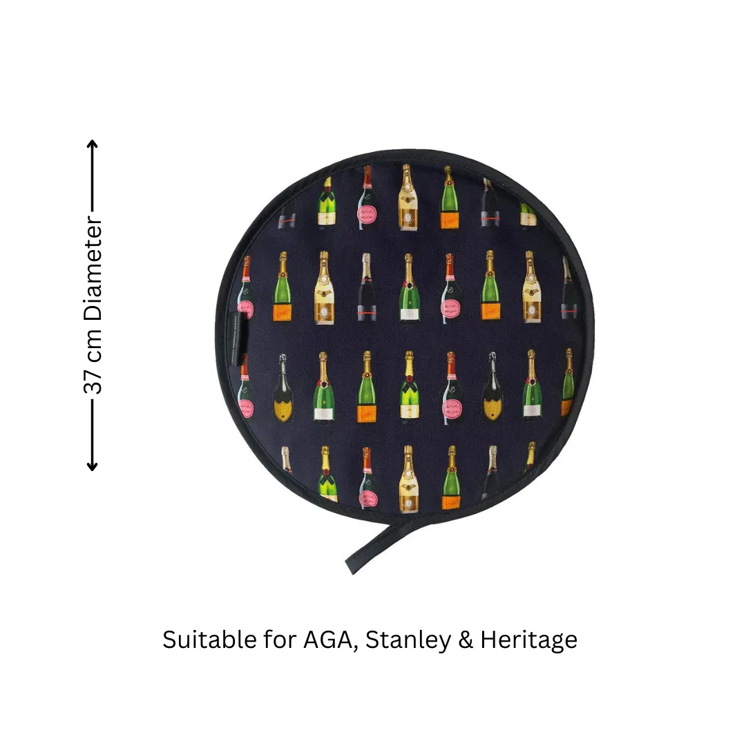 NAVY CHAMPAGNE CHEF'S PADS FOR AGA