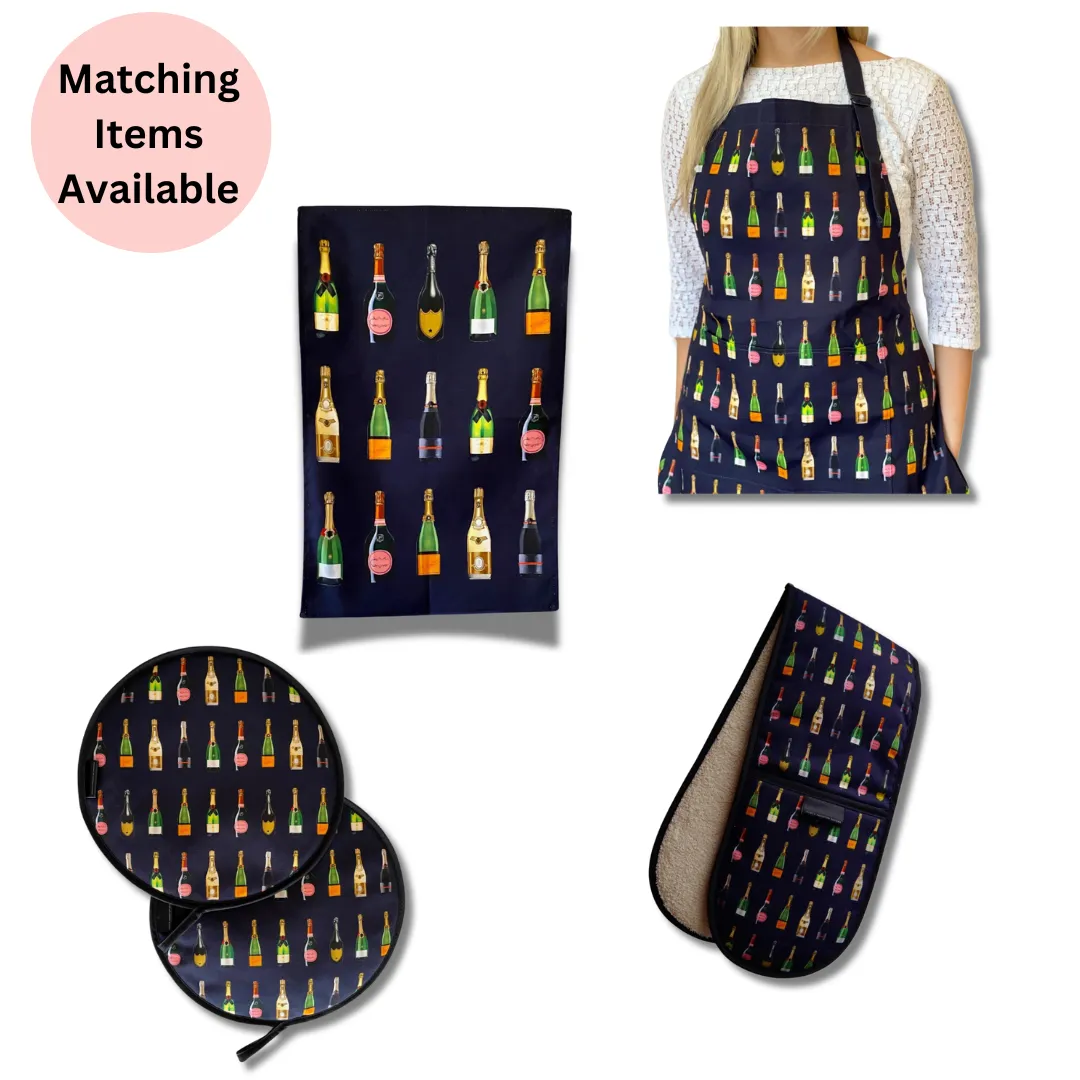 NAVY CHAMPAGNE CHEF'S PADS FOR AGA