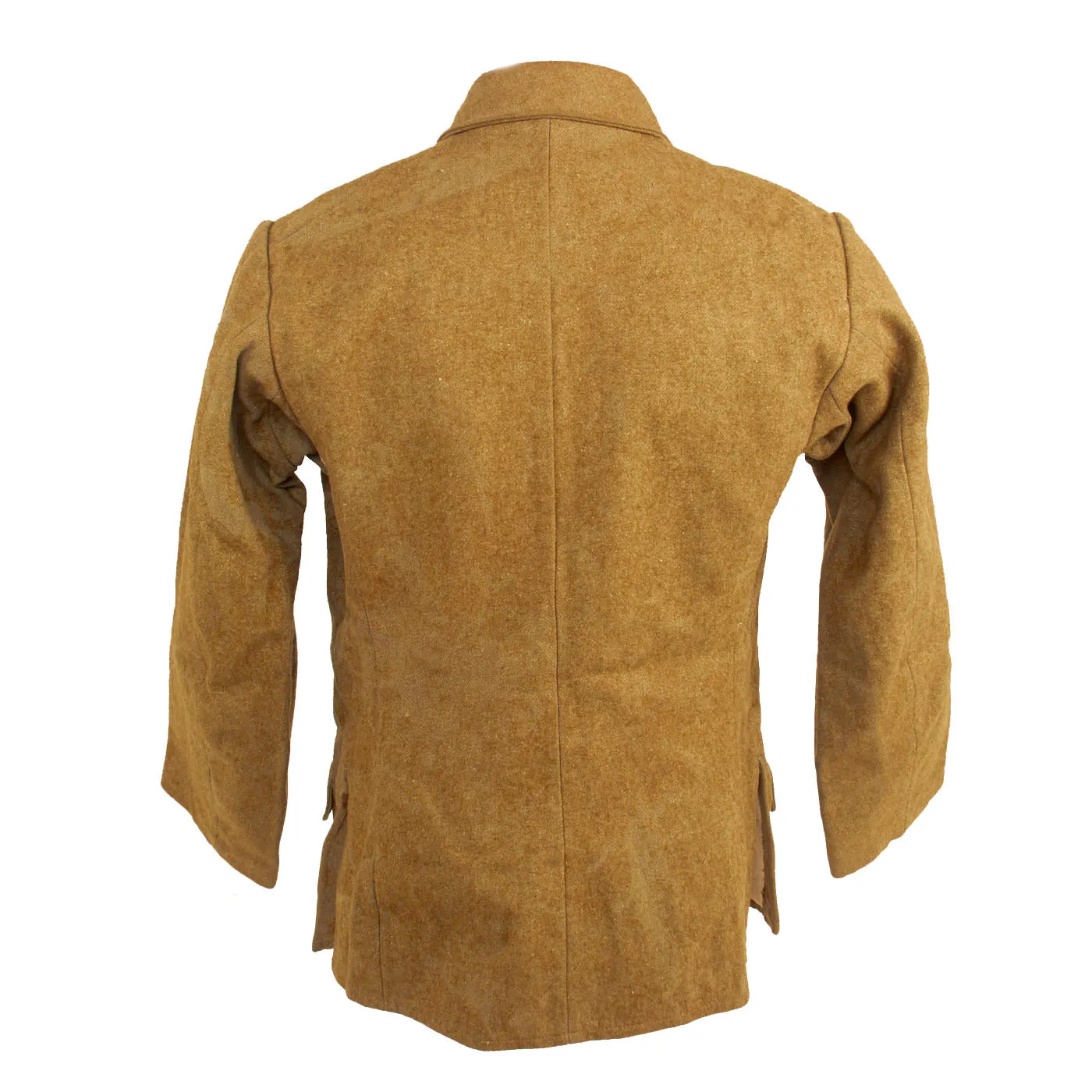 Original Japan WWII Imperial Japanese Army Sergeant’s Wool Tunic & Rain Coat With Gloves, Hood and Issued Socks