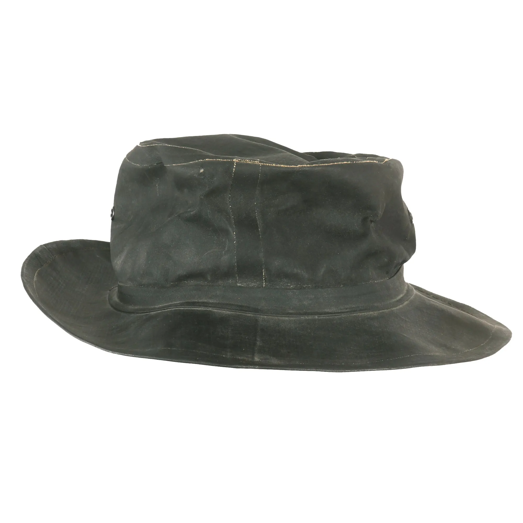 Original U.S. WWI Marine Corps P1917 Rubberized Rain Cap