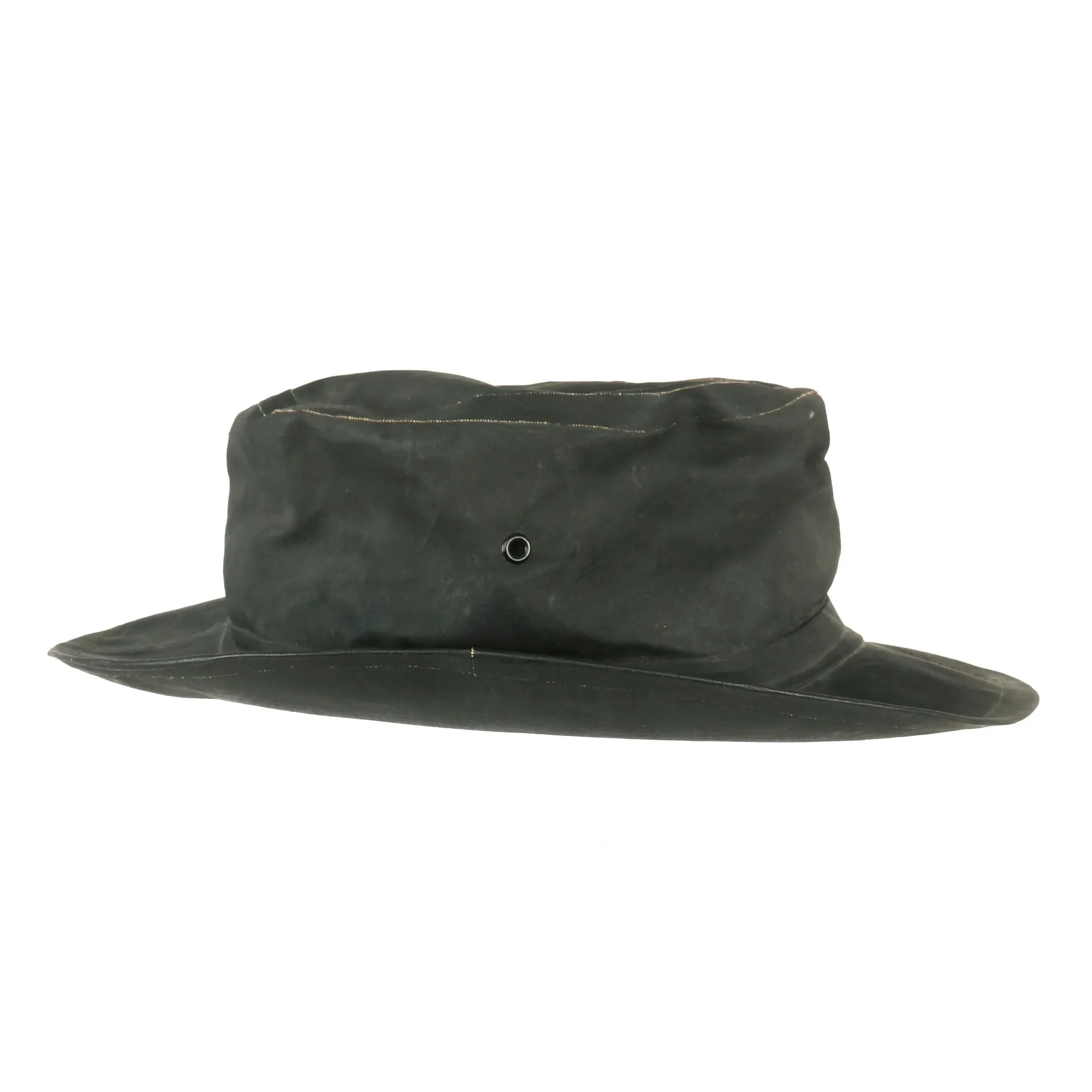 Original U.S. WWI Marine Corps P1917 Rubberized Rain Cap