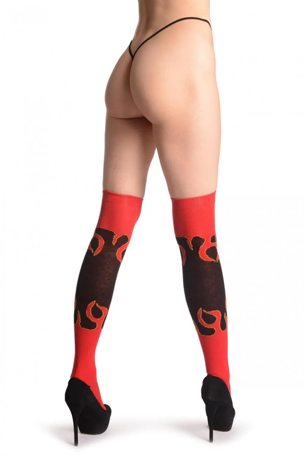 Red & Black Flame