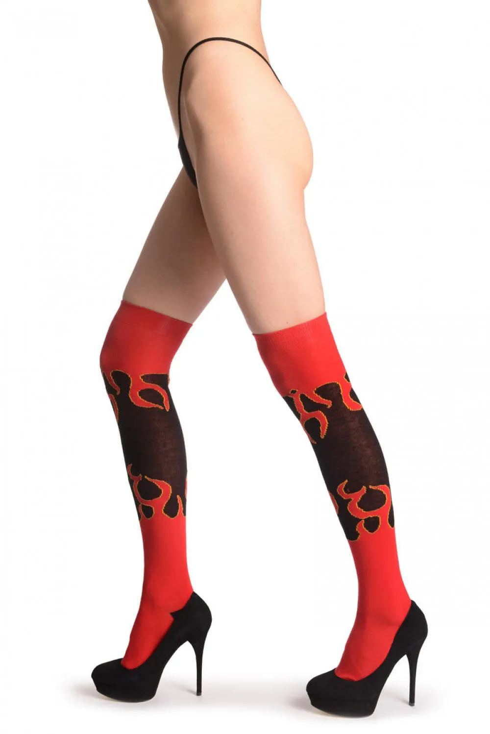 Red & Black Flame