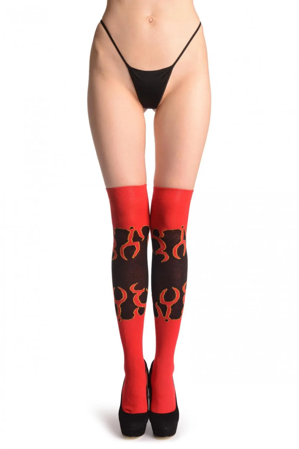 Red & Black Flame