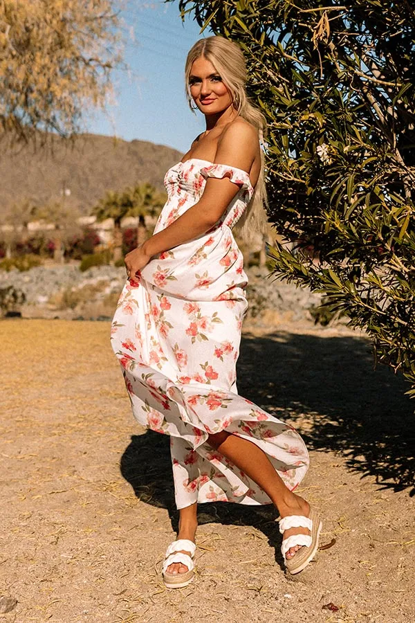 Secret Hideaway Floral Midi
