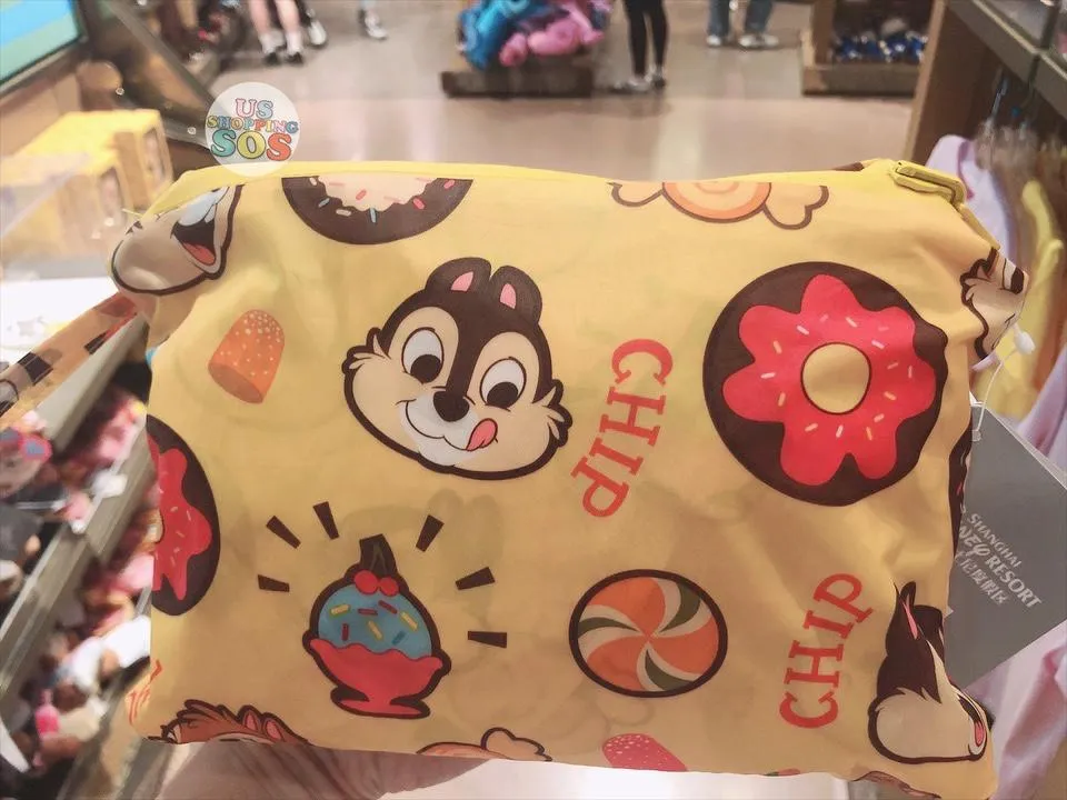SHDL - Chip & Dale Double Sweet Collection - All Over Print Chip & Dale Raincoat for Adults