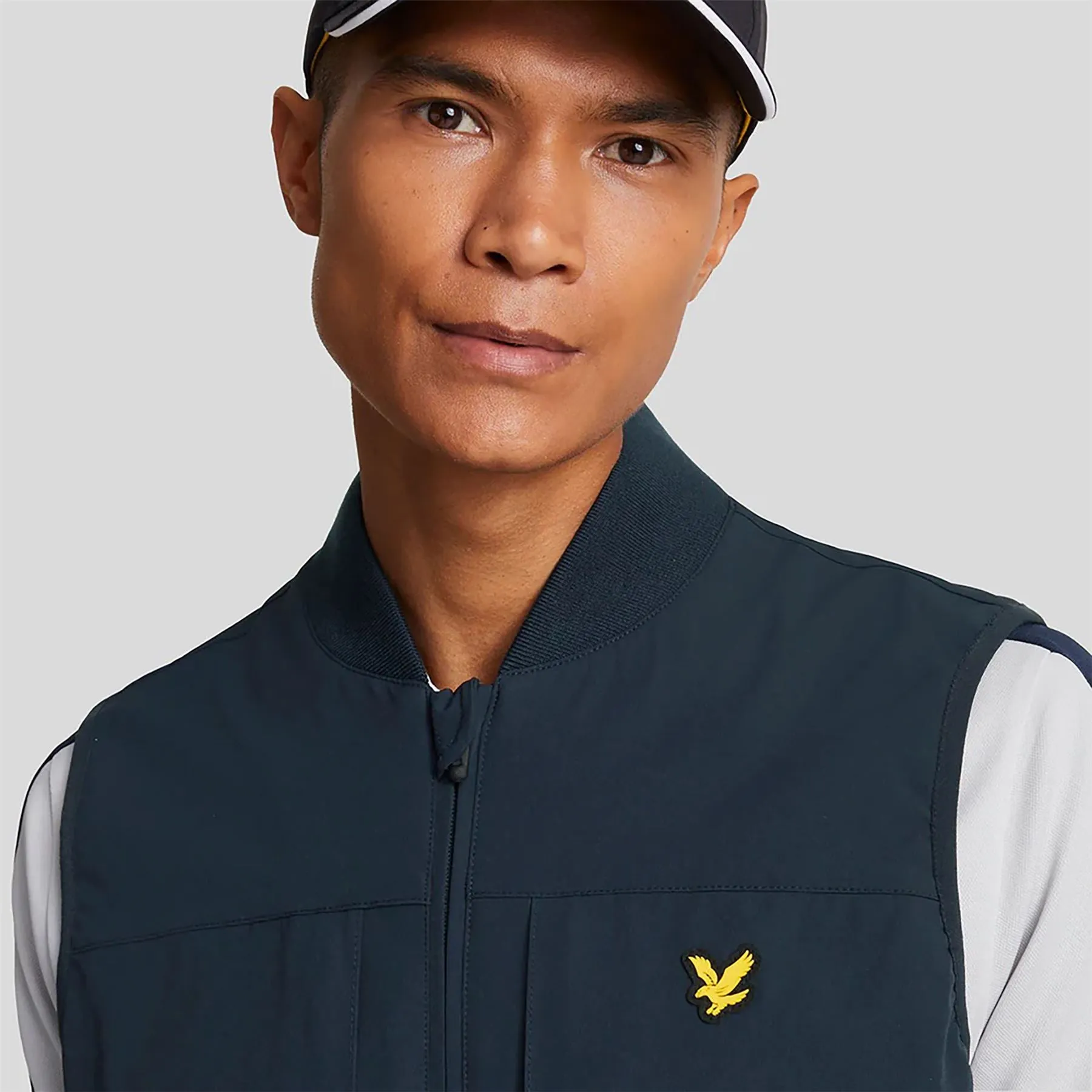 Tech Golf Gilet Dark Navy - AW24