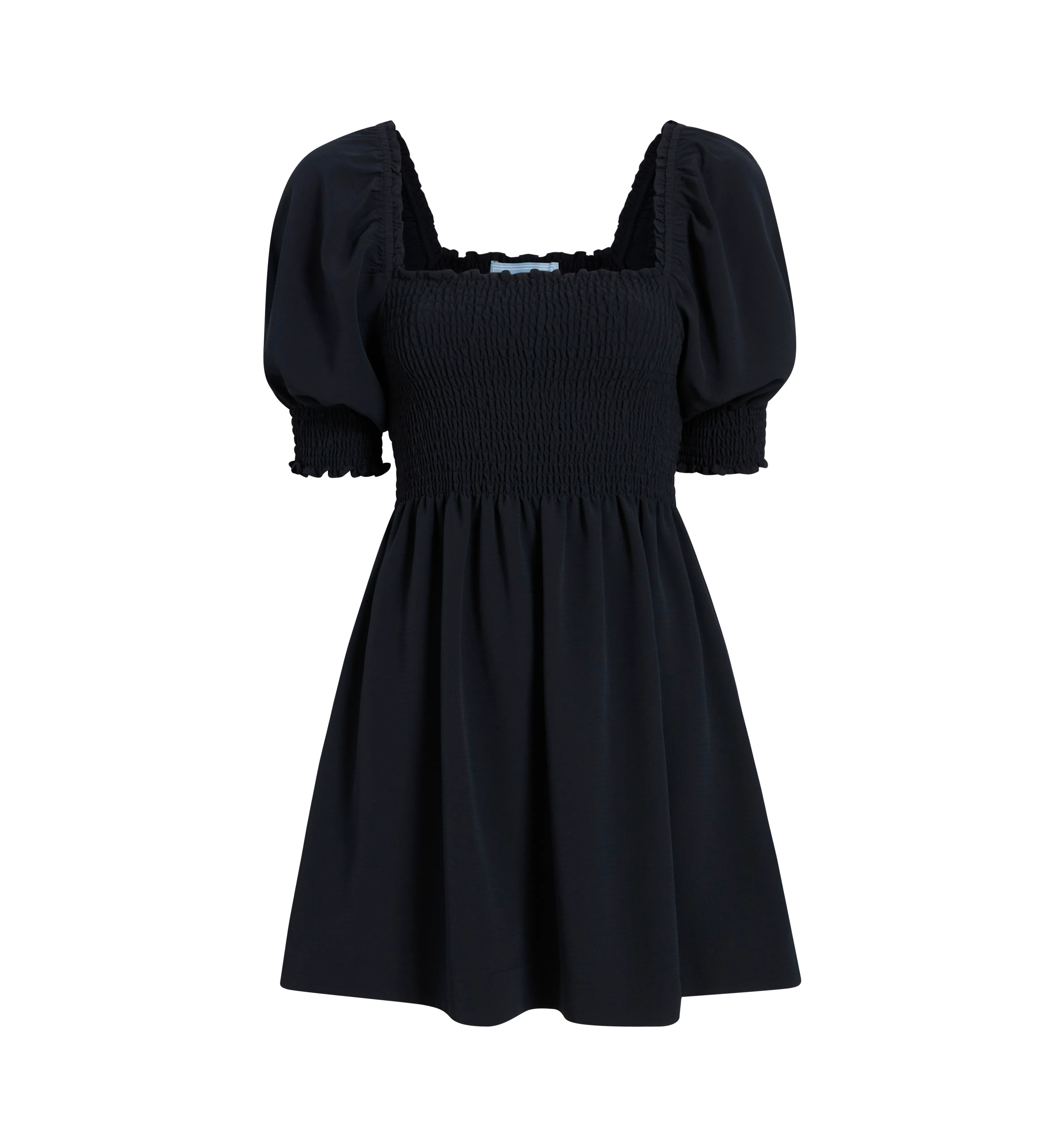 The Athena Nap Dress - Black Crepe