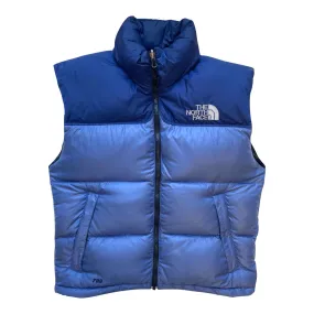 The North Face Women’s Lilac/Blue Two Tone Gilet Puffer Jacket