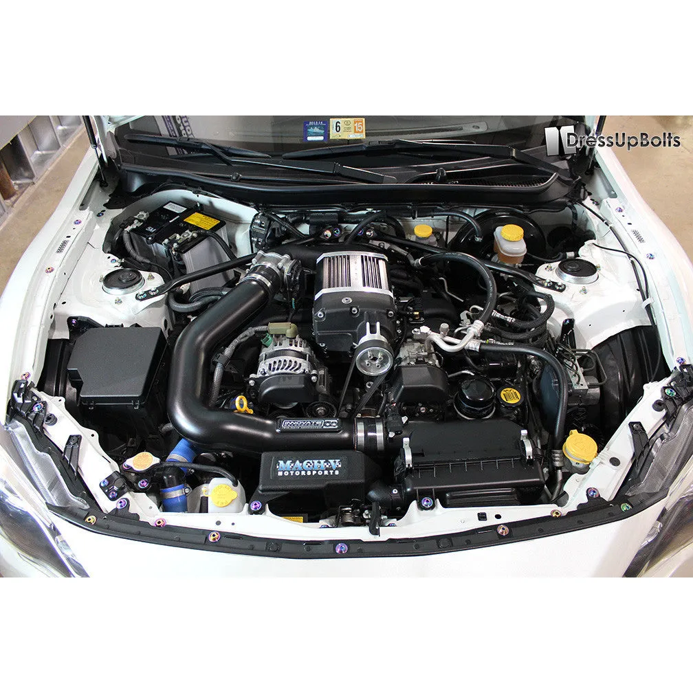 Titanium Engine Bay Dress-Up Bolt Kit 2013  BRZ/FR-S Full Engine Bay Kit