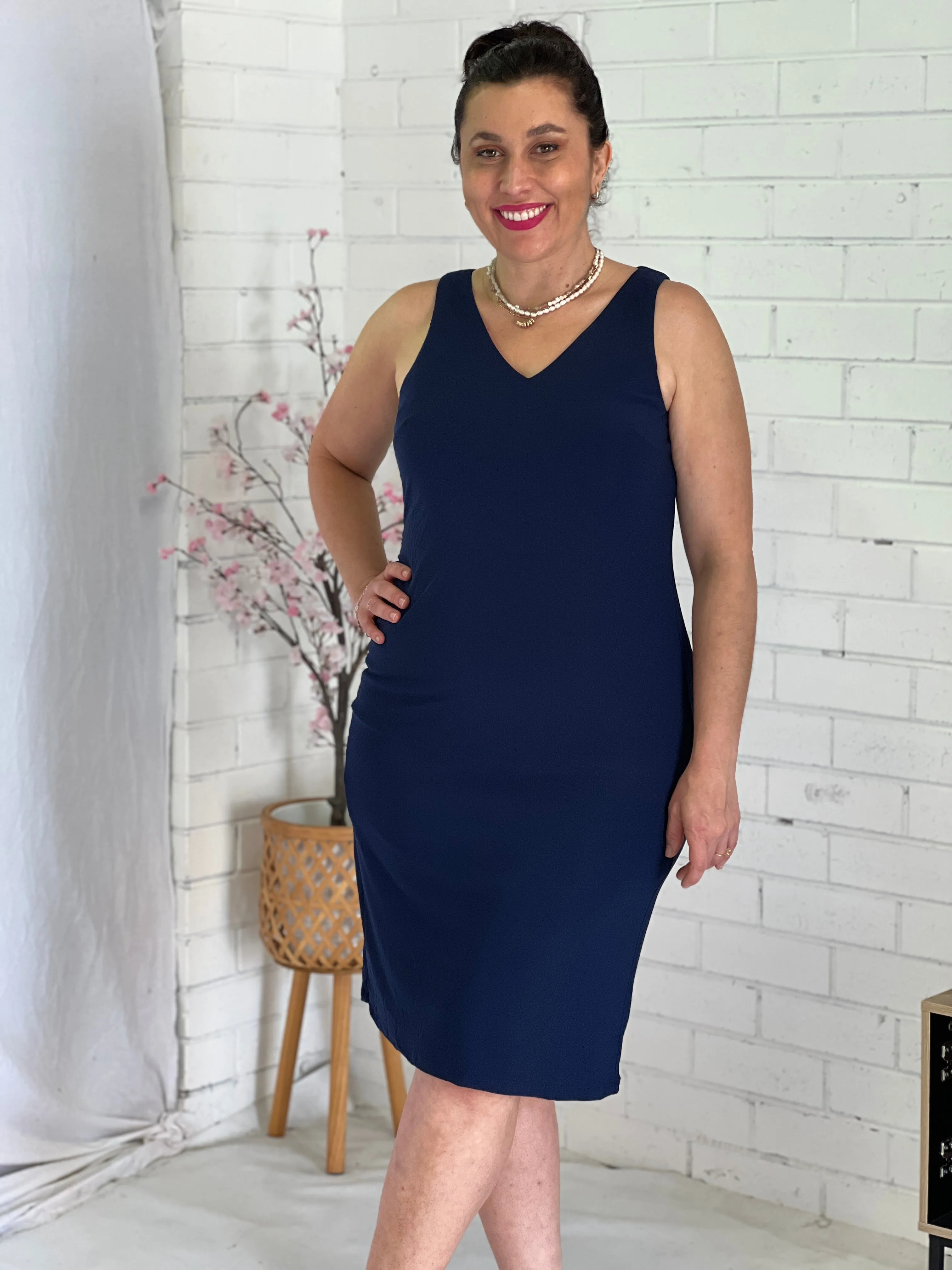Vera Navy Blossom 2 Piece Set