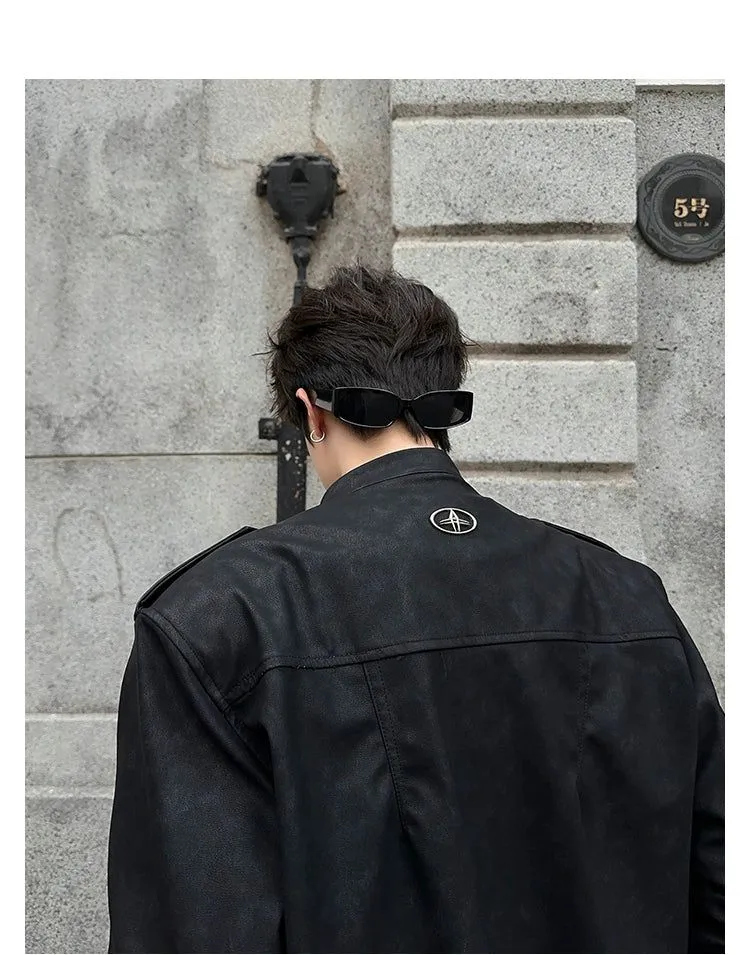 Woo Breast Pocket Short Jacket