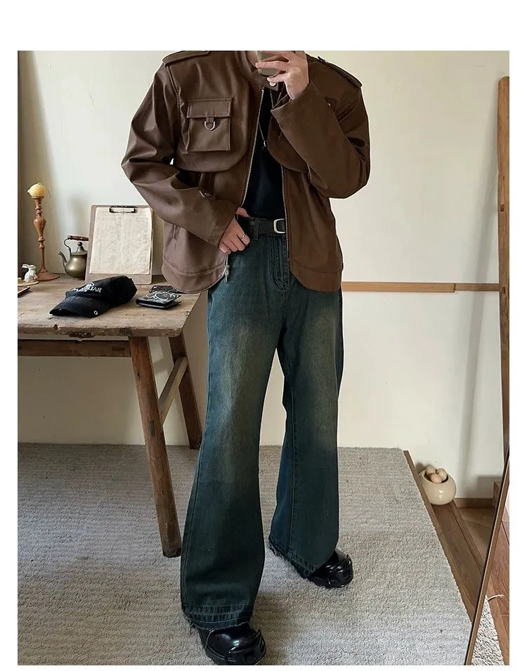 Woo Breast Pocket Short Jacket