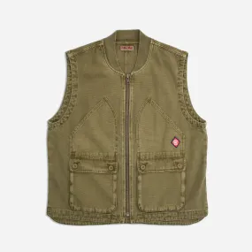 WORK VEST - MILITARY GREEN