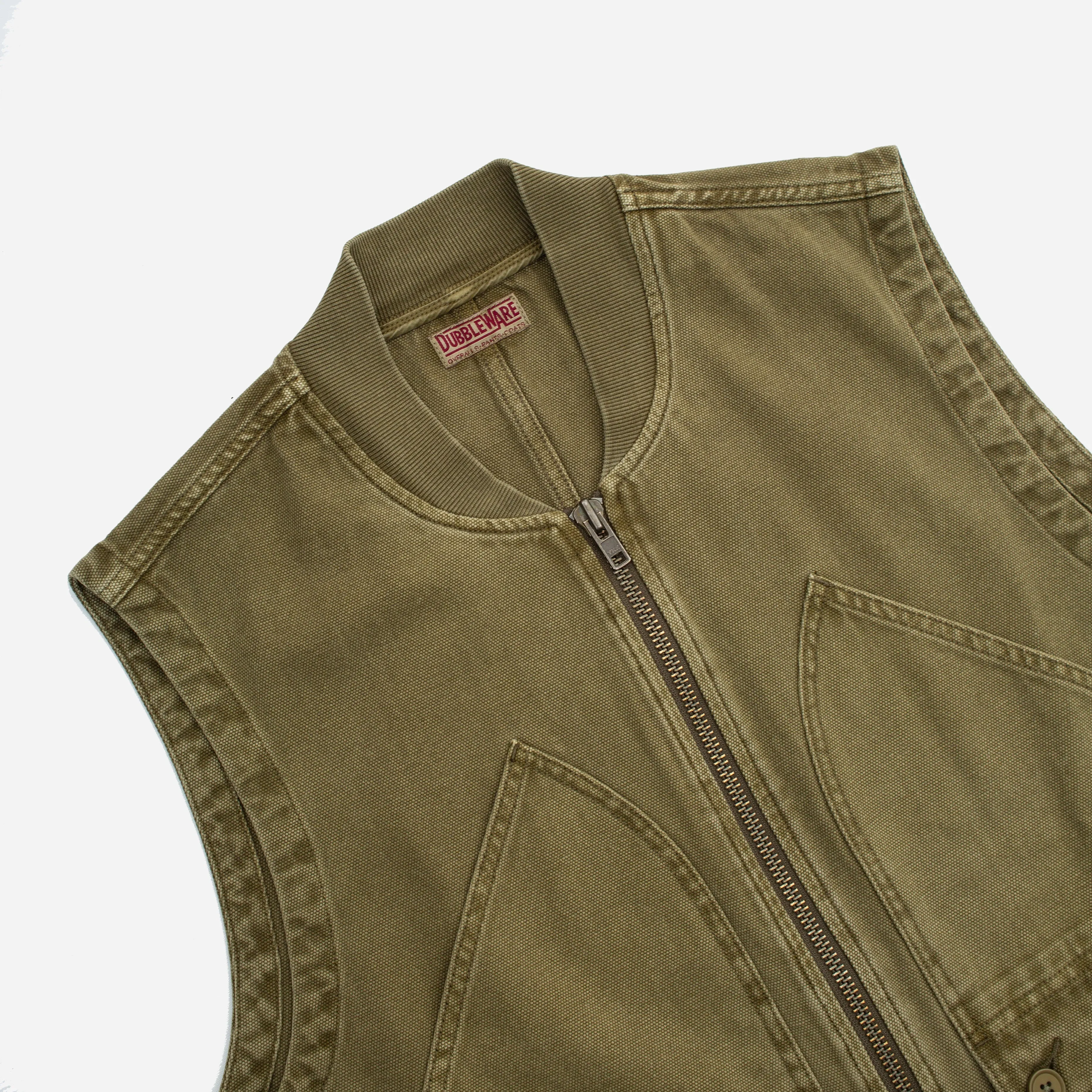 WORK VEST - MILITARY GREEN